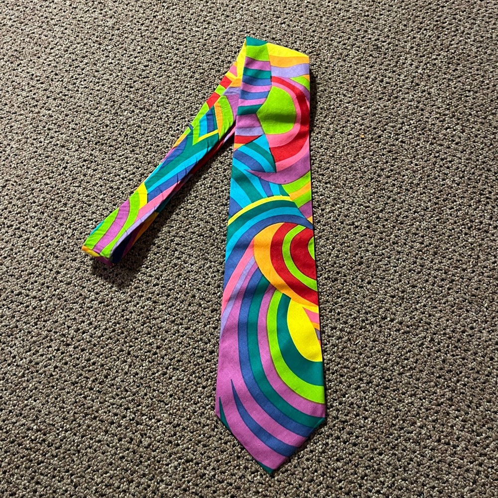 1970s Vicky Davis cotton tie
